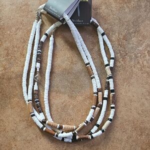 Charming Shark Beach Mens Polka Necklace Lot Of 4